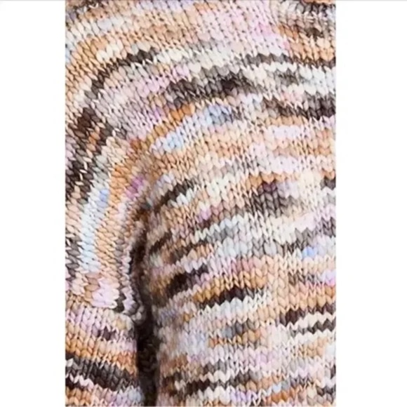 A.L.C. Harper Multi Color Wool Knit Turtleneck Sweater XS - Picture 4 of 8